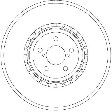 TRW DF6923S Brake Disc