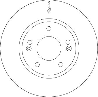 Brake Disc TRW DF6936