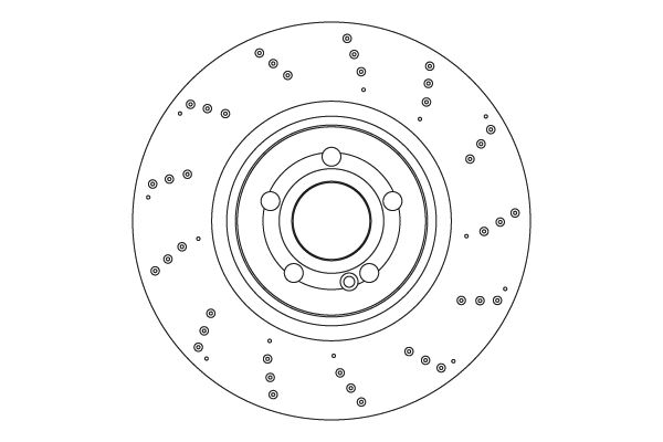 TRW DF6946S Brake Disc
