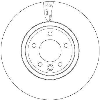 Brake Disc TRW DF6954S