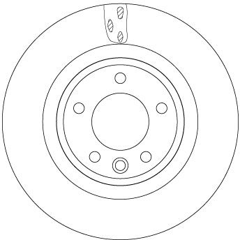 TRW DF6956S Brake Disc