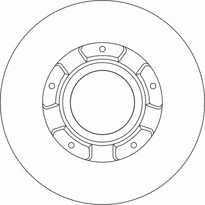 Brake Disc TRW DF6963S