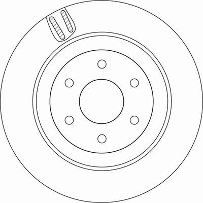 Brake Disc TRW DF6967