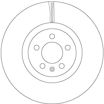Brake Disc TRW DF6983S