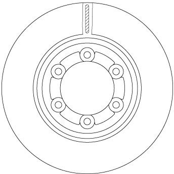 Brake Disc TRW DF6984