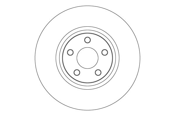 TRW DF6998S Brake Disc