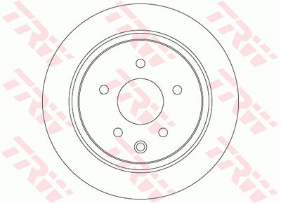 Brake Disc TRW DF7369