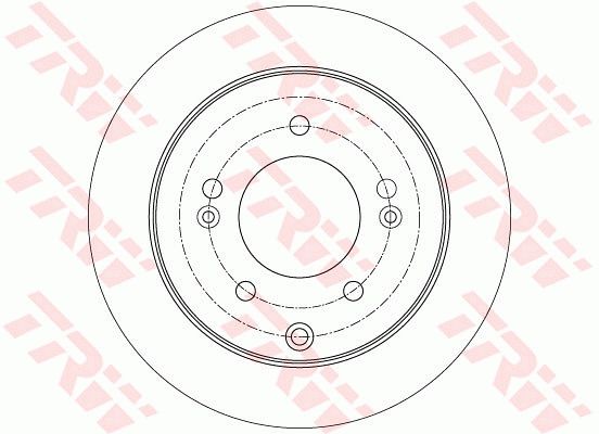 TRW DF7819 Brake Disc