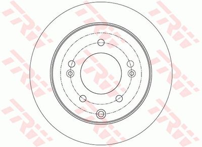 Brake Disc TRW DF7819