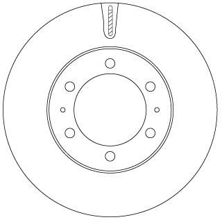 TRW DF7827S Brake Disc