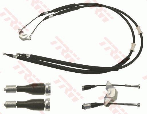 TRW GCH124 Cable Pull, parking brake