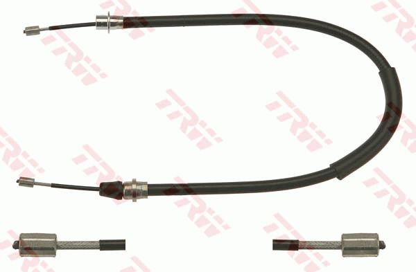 TRW GCH1702 Cable Pull, parking brake