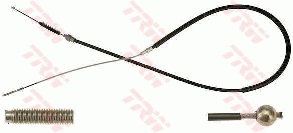 TRW GCH2573 Cable Pull, parking brake