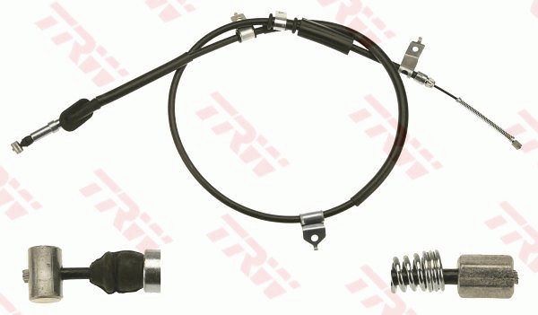 TRW GCH286 Cable Pull, parking brake