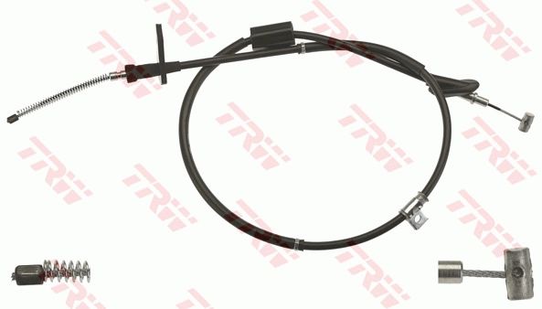 TRW GCH662 Cable Pull, parking brake