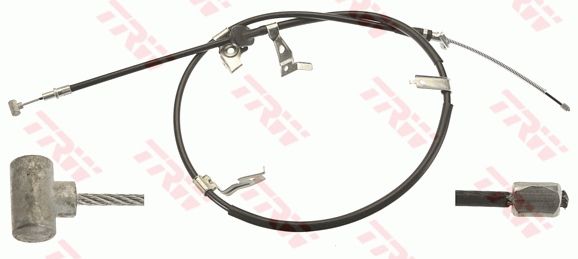 TRW GCH718 Cable Pull, parking brake