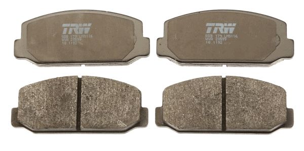 TRW GDB179 Brake Pad Set, disc brake