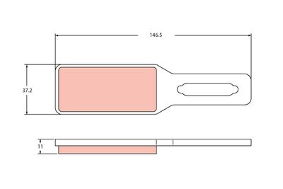 Brake Pad Set, disc brake TRW GDB2376