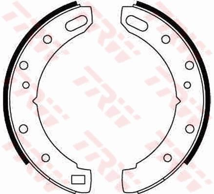 TRW GS6067 Brake Shoe Set