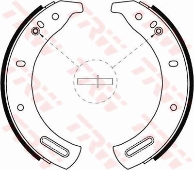 Brake Shoe Set TRW GS6107
