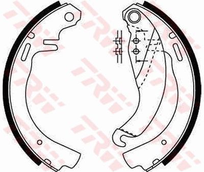 Brake Shoe Set TRW GS6187