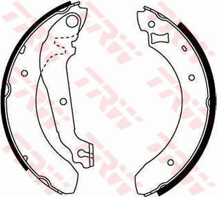 TRW GS6207 Brake Shoe Set