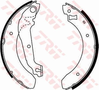 Brake Shoe Set TRW GS6207