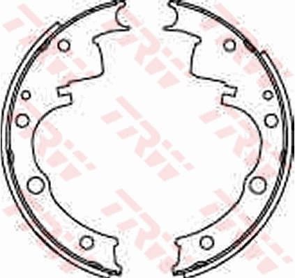 TRW GS6209 Brake Shoe Set
