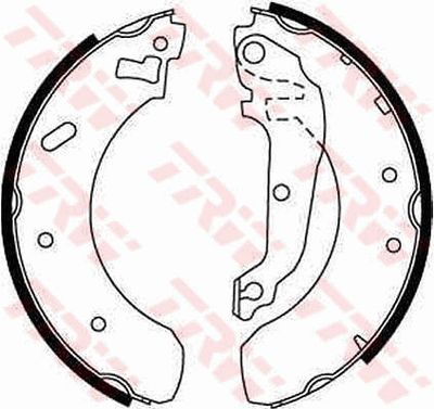 Brake Shoe Set TRW GS6215