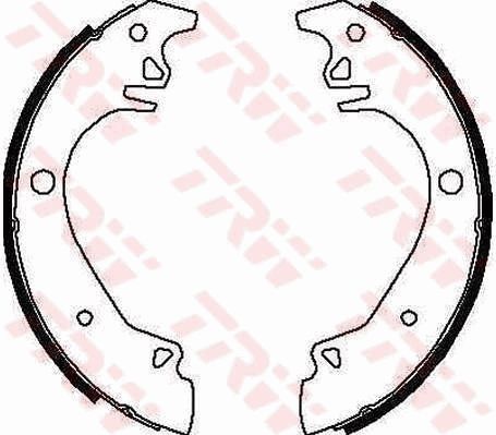 TRW GS6217 Brake Shoe Set