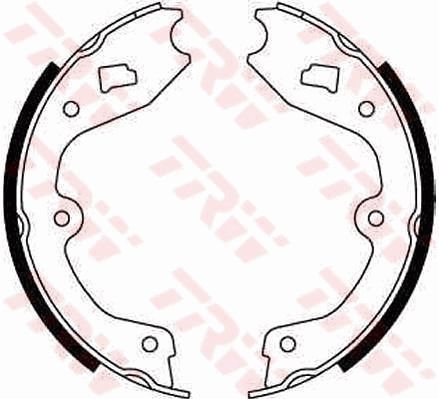 TRW GS6235 Brake Shoe Set, parking brake