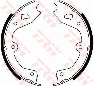 Brake Shoe Set, parking brake TRW GS6235