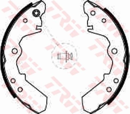 TRW GS6245 Brake Shoe Set