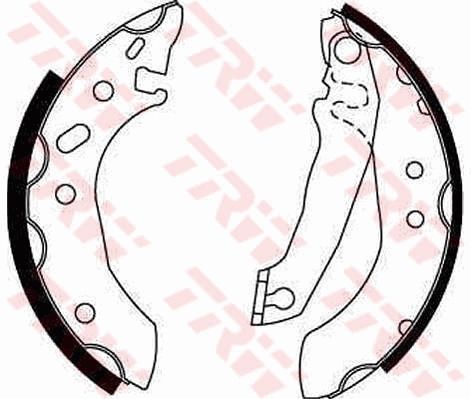 TRW GS6253 Brake Shoe Set