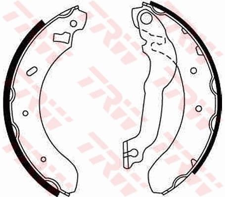 TRW GS6255 Brake Shoe Set