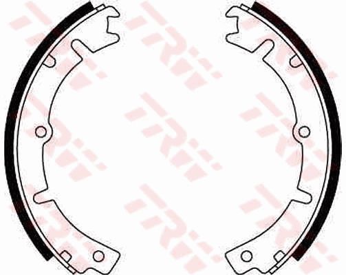 TRW GS8011 Brake Shoe Set