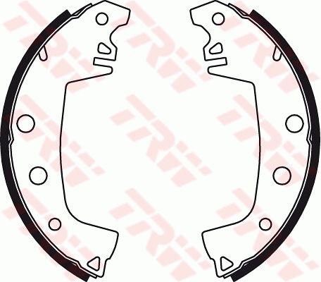 TRW GS8020 Brake Shoe Set