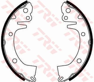 Brake Shoe Set TRW GS8068