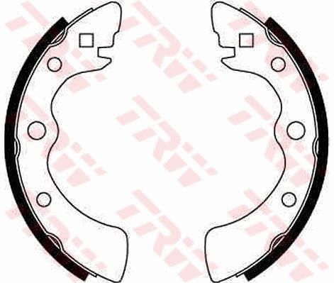 TRW GS8071 Brake Shoe Set