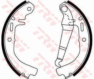 Brake Shoe Set TRW GS8078