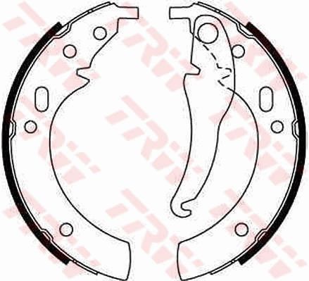 TRW GS8094 Brake Shoe Set