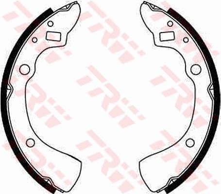 TRW GS8125 Brake Shoe Set