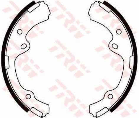 TRW GS8143 Brake Shoe Set