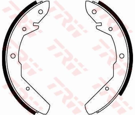 TRW GS8149 Brake Shoe Set