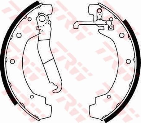 TRW GS8151 Brake Shoe Set