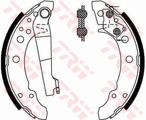 TRW GS8166 Brake Shoe Set