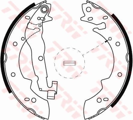 TRW GS8177 Brake Shoe Set