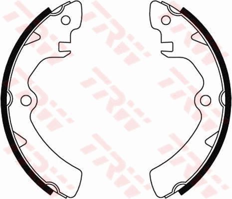 TRW GS8195 Brake Shoe Set