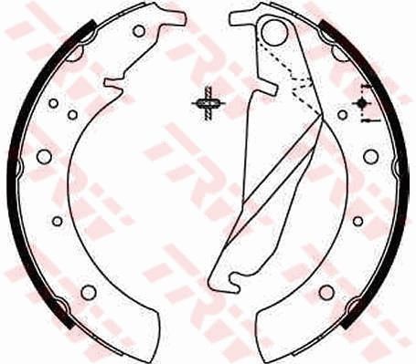 TRW GS8209 Brake Shoe Set