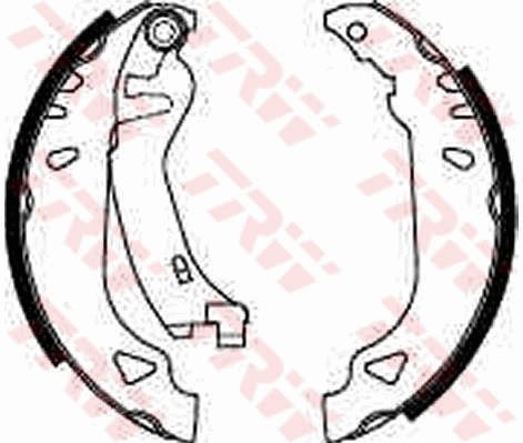 TRW GS8269 Brake Shoe Set